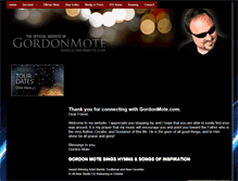 Tablet Screenshot of gordonmote.com
